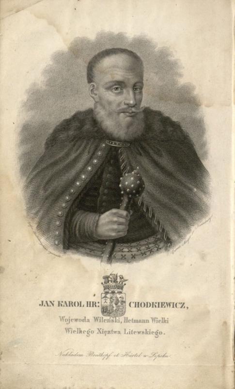 Jono Karolio Chodkevičiaus istorija (1837)