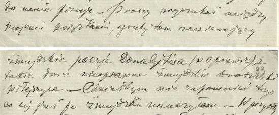 Tado Stanislovo Vrublevskio 1881 m. kovo 29 dienos laiško tėvams ištrauka, kurioje prašoma atsiųsti lietuviškų knygų