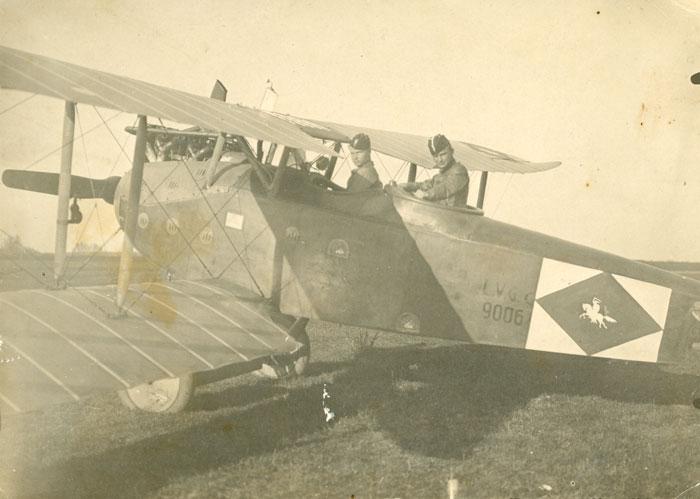 Žvalgybos lėktuvas LVG C. VI buvo naudojamas kaip mokomasis.