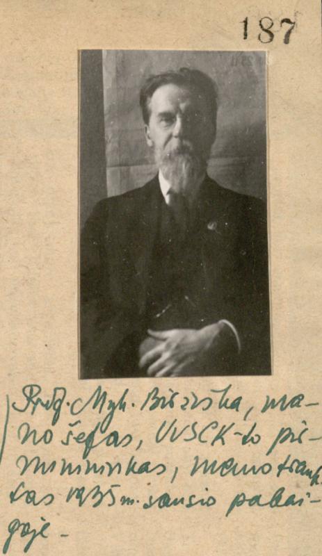 Prof. Mykolas Biržiška