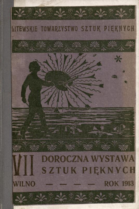 Septintosios lietuvių dailės parodos katalogas lenkų kalba