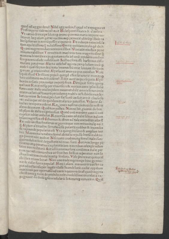 Justinianus, Bernardus. Oratio habita apud Sixtum IV contra Turcos. [Roma: Georgius Lauer, non ante 1471 12 02].