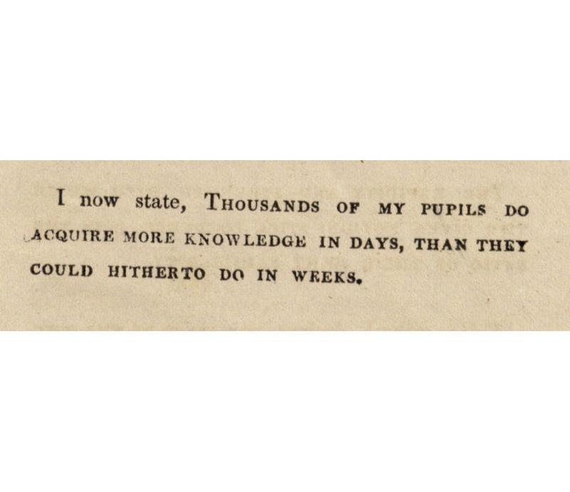 Beniowski, Bartłomiej. A handbook of phrenotypics for teachers and students. Pt 1, Development of the principle of familiarity. London: published by the author, 1842, p. 38–39. Beniowski, Bartłomiej. A handbook of phrenotypics for teachers and students. Pt 1, Development of the principle of familiarity. London: published by the author, 1842, p. 38–39.