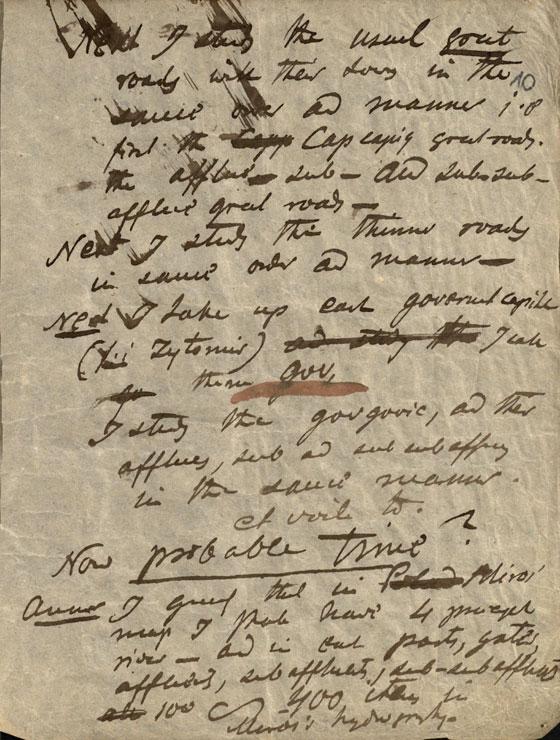 Rękopis Majora Bartłomieja Beniowskieho. Notaty topograficzne. Rękopis Majora Bartłomieja Beniowskieho. Notaty topograficzne.