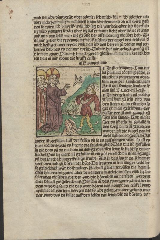 Epistolae et Evangelia (Plenarium). Strasbourg: Martin Schott, 1491 08 27.