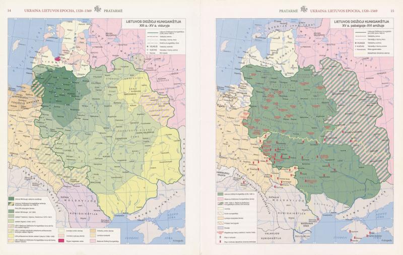 Knygos „Ukraina: Lietuvos epocha, 1320–1569“ lietuviškas leidimas