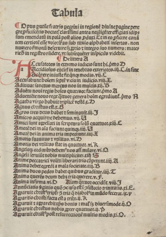 Peregrinus de Opole. Sermones de tempore et de Sanctis. [Strasbourg: Johann Prüss], 1493.